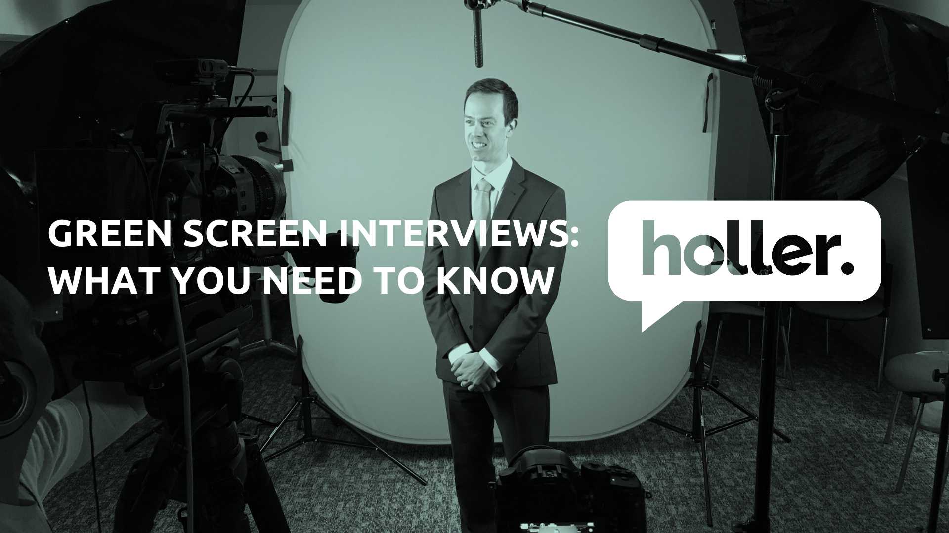 green screen interviews